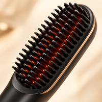 Close-up of the SwishBrush Pro ceramic heated bristles
